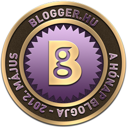 Hónap blogja embléma